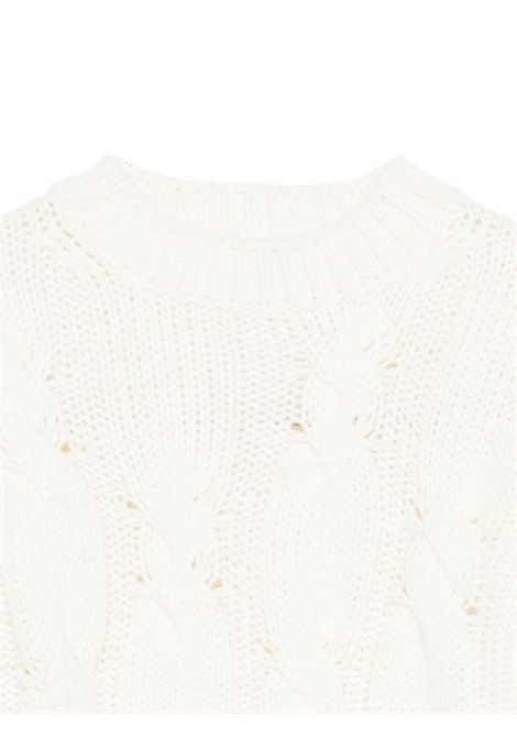 Pull con lavorazione intrecciata IL GUFO | A25GMA0016EM913100